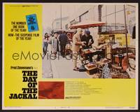 1z263 DAY OF THE JACKAL LC #1 '73 Fred Zinnemann, Edward Fox buys items for his disguises!
