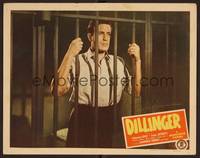 1z273 DILLINGER LC '45 close up of Public Enemy No 1 Lawrence Tierney behind bars!