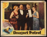 1z283 DRAGNET PATROL LC '31 wacky image of Glenn Tryon and three others singing & drinking!
