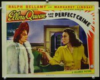 1z292 ELLERY QUEEN & THE PERFECT CRIME LC '41 close up of Margaret Lindsay as Nikki Porter!