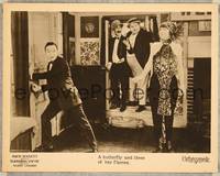 1z316 FLICKERING YOUTH LC '24 Harry Langdon tries to run from woman in wild outfit!