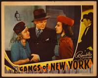1z331 GANGS OF NEW YORK LC '38 Charles Bickford between Ann Dvorak & Wynne Gibson!