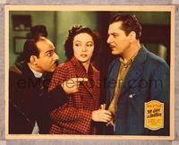 1z372 I'LL GIVE A MILLION LC '38 puzzled Warner Baxter & Marjorie Weaver listen to Fritz Feld!