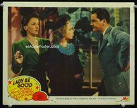 1z389 LADY BE GOOD LC '41 Virginia O'Brien watches Ann Sothern & Robert Young argue!