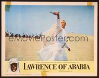 1z398 LAWRENCE OF ARABIA LC '62 David Lean classic, Peter O'Toole leads troops into battle!