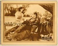 1z422 MAN FROM WYOMING LC '24 full-length Jack Hoxie sitting in chair by pretty Lilian Rich!