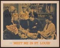 1z139 MEET ME IN ST. LOUIS signed LC #4 R62 by Margaret O'Brien, who's surrounded by the top cast!