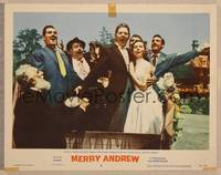 1z433 MERRY ANDREW LC #8 '58 Danny Kaye & Pier Angeli singing on their honeymoon!