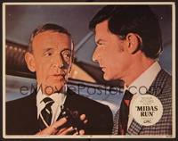 1z440 MIDAS RUN LC #5 '69 extreme close up of very aged Fred Astaire & Roddy McDowall!