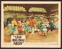 1z450 MUSIC MAN LC #4 '62 great image of Robert Preston in drum major outfit leading kids!