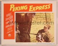 1z484 PEKING EXPRESS LC #3 '51 angry Chinese officer threatens troops with riding crop!