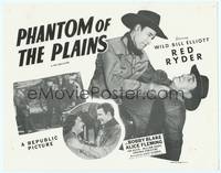 1z069 PHANTOM OF THE PLAINS TC R50s great close up of Wild Bill Elliot as Red Ryder!
