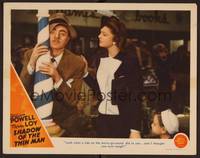 1z546 SHADOW OF THE THIN MAN LC '41 c/u William Powell sick after merry-go-round ride & Myrna Loy!