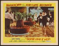 1z562 SOME LIKE IT HOT LC #2 '59 Tony Curtis & Jack Lemmon in drag running from bad guys!