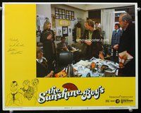 1z152 SUNSHINE BOYS signed LC #8 '75 by Walter Matthau, who's with Benjamin & Howard Hesseman!