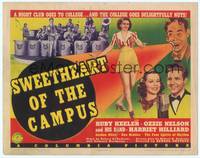 1z101 SWEETHEART OF THE CAMPUS TC '41 Ruby Keeler, Ozzie & Harriet, cool big band image!