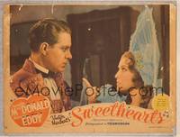 1z602 SWEETHEARTS LC '38 close up of Jeanette MacDonald accusing Nelson Eddy!