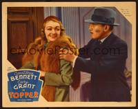 1z625 TOPPER LC '37 ghost Constance Bennett laughs at angry kissed Roland Young!