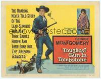 1z108 TOUGHEST GUN IN TOMBSTONE TC '58 lead-slinger George Montgomery & sexy Beverly Tyler!