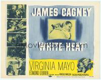 1z116 WHITE HEAT TC R56 James Cagney is Cody Jarrett, classic film noir, top of the world, Ma!