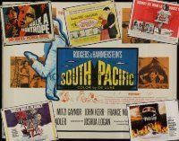2a015 LOT OF 18 UNFOLDED HALF-SHEETS lot '53 - '75 South Pacific, Wild Wild Wild Planet + more!