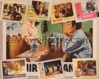 2a021 LOT OF 24 LOBBY CARDS lot '50 - '66 Third of a Man, Naked Earth, Outcasts of the City + more!