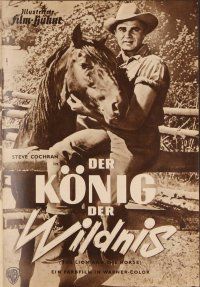 2a192 LION & THE HORSE German program '52 many different images of Steve Cochran!