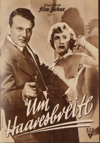 2a197 NARROW MARGIN German program '52 many different images of Charles McGraw & Marie Windsor!