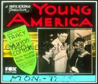 2a167 YOUNG AMERICA glass slide '32 Spencer Tracy, Doris Kenyon, directed by Frank Borzage!