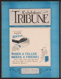 2a053 EXHIBITORS TRIBUNE exhibitor magazine October 29, 1927 Educational Pictures, Ben-Hur!