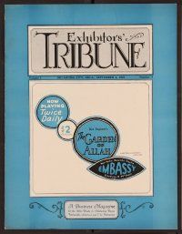 2a047 EXHIBITORS TRIBUNE exhibitor magazine September 3, 1927 Alias the Lone Wolf!