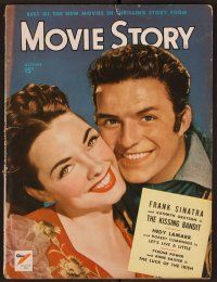 2a115 MOVIE STORY magazine October 1948 Frank Sinatra & Kathryn Grayson in The Kissing Bandit!