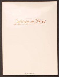2a248 JEFFERSON IN PARIS presskit '95 Ismail Merchant, James Ivory, Ruth Prawer Jhabvala