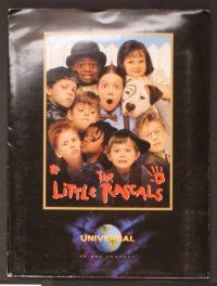 2a259 LITTLE RASCALS presskit '94 the original Hal Roach shorts remade in present day!