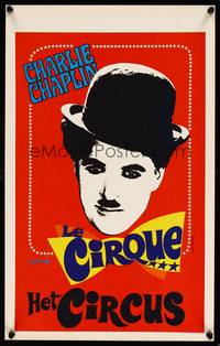 2b074 CIRCUS Belgian R70s Charlie Chaplin slapstick classic!