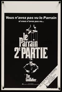 2b151 GODFATHER PART II Belgian '74 Al Pacino in Francis Ford Coppola crime classic!