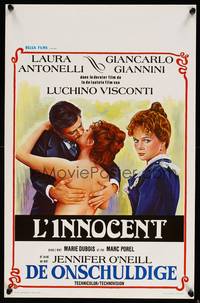 2b191 INNOCENT Belgian '76 Luchino Visconti's final movie, L'innocente, Giannini, Antonelli