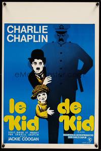 2b197 KID Belgian R60s great Kouper art of Charlie Chaplin & Jackie Coogan!