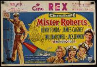 2b236 MISTER ROBERTS Belgian '55 Henry Fonda, James Cagney, William Powell, Jack Lemmon, John Ford