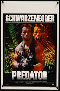 2b288 PREDATOR Belgian '87 Arnold Schwarzenegger sci-fi, like nothing on Earth!