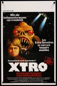 2b382 XTRO Belgian '83 some extra-terrestrials aren't friendly, he's the mean E.T.!