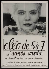 2b407 CLEO FROM 5 TO 7 French 20x27 R90s Agnes Varda's classic Cleo de 5 a 7, Corinne Marchand