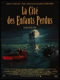 2b582 CITY OF LOST CHILDREN French 15x21 '95 La Cite des Enfants Perdus, Ron Perlman, Caro art!
