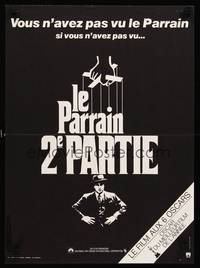 2b617 GODFATHER PART II French 15x21 '75 Al Pacino in Francis Ford Coppola classic crime sequel!