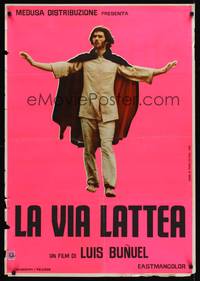 2c374 MILKY WAY Italian 1sh '69 Luis Bunuel's La Voie Lactee!