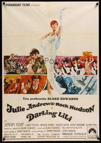 2c048 DARLING LILI Spanish '70 Julie Andrews, Rock Hudson, Blake Edwards, William Peter Blatty