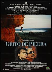 2c053 SCREAM OF STONE Spanish '91 Werner Herzog, Cerro Torre: Schrei aus Stein!