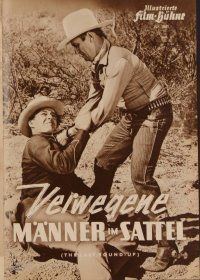 2d198 LAST ROUND-UP German program '53 many different images of tough cowboy Gene Autry!