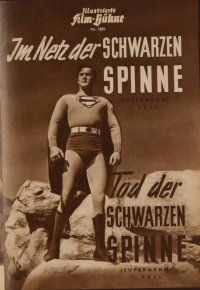 2d222 SUPERMAN German program '53 Kirk Alyn as the most classic comic book super hero, serial!