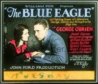 2d124 BLUE EAGLE style B glass slide '26 George O'Brien, Janet Gaynor, directed by John Ford!